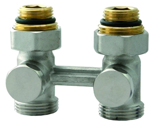 Zespół przyłączeniowy do grzejnika 3/4" - prosty GOSHE 0200.282