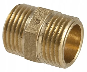 TDM Nypel mosiężny 3/4"X3/4"